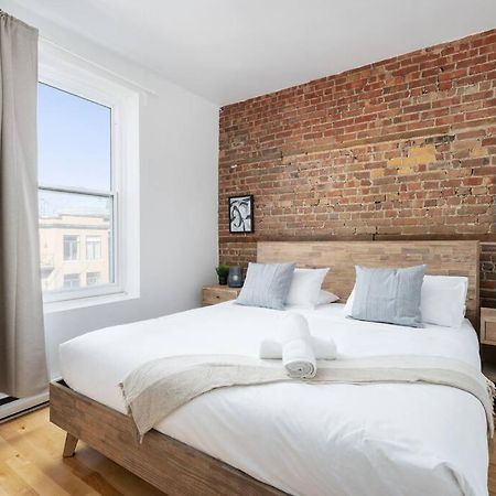 モントリオールChic Mile-End 3Br Getaway - Free Parking, Sleeps 8アパートメント エクステリア 写真